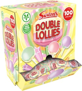 100 X Swizzels Double Lollies Sweets Dispenser (£6.13/£5.79 S&S)