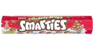 Smarties Reindeer Drops Milk Chocolate Giant Tube 120g