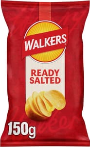 Walkers Ready Salted 150G