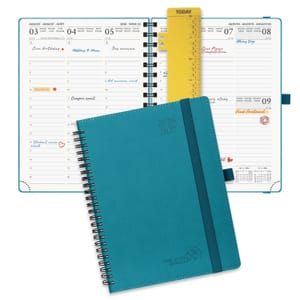 POPRUN A5 Academic Diary 2026-2027 Week-to-View Spiral