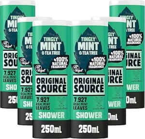 6 x 250ml Original Source Mint and Tea Tree Shower Gel (£3.25/£2.91 S&S