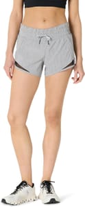 Amazon Essentials Women's Athletic Ruched Waistband Woven Shorts (Size M)