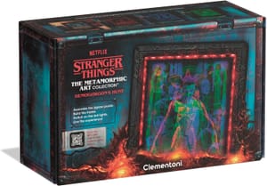 Clementoni Stranger Things Metamorphic Art Puzzle with LED, 520-Piece