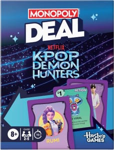Monopoly Deal: K-Pop Demon Hunters Card Game