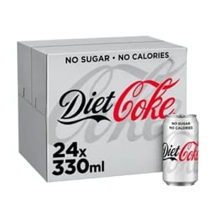 Coca Cola Diet 24 X 330ml Cans