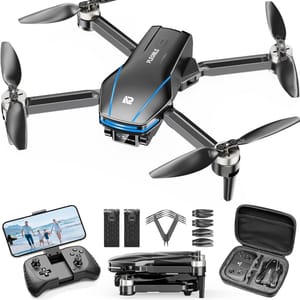 PLEGBLE 4K Camera Drones, Professional, Brushless