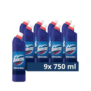 Domestos Original Thick Bleach 9x750 Ml - £9.45 S&S Voucher