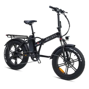 HYGGE BIKES Vester 2026 - Folding Fat Tyre E-Bike 48V 14Ah - Onyx Black