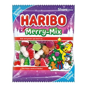Haribo Merry-Mix Jelly & Foam Sweets Sharing Bag 160g