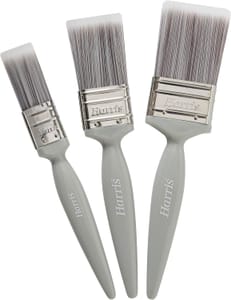 Harris Essentials Walls & Ceilings Paint Brushes, 3-Pack
