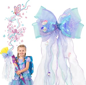 RIVIEVAL School Cone Bow Decoration, 60x20 Cm