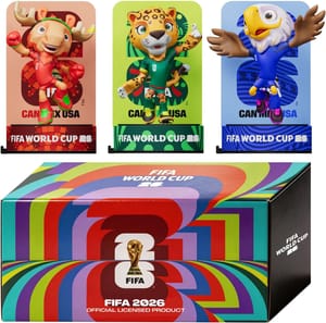 Sanyetral FIFA World Cup 2026 Mascot Figures (3) Base-B