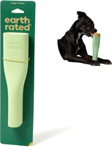 Earth Rated Dog Enrichment Toy - Natural Rubber, Large, Green