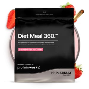 Protein Works Diet Meal 360 Platinum Strawberries 'N' Cream 2kg - £36.97 S&S