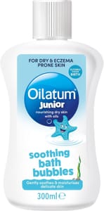 DEAL STACK - Oilatum Junior Soothing Bath Bubbles for Eczema-Prone Skin 300ml
