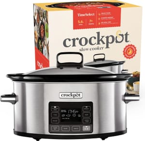 Crock-Pot TimeSelect Digital Slow Cooker with 5.6 L Capacity
