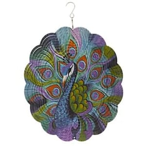 Flamboya Peacock Wind Spinner 30cm