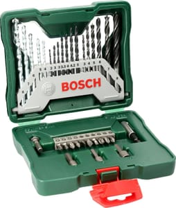 Bosch 33pc X-Line Drill and Screwdriver Bits for Wood, Masonry