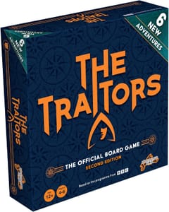 The Traitors Board Game Second Edition, Social Deduction, Ages 12+