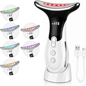 Neck and Face Massager with Heat and Cold, 7-in-1