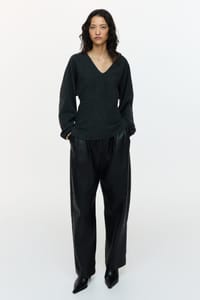 H&M Knitted V-Neck Top