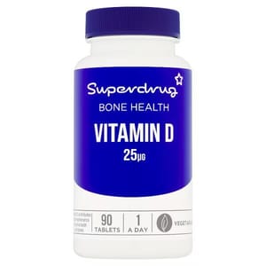 2 X Superdrug Vitamin D 25ug 90s