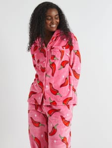Chilli Sparkle Twosie Fleece Pyjama Set