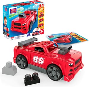 Mega Bloks Fisher-Price 3-in-1 Build-and-Go Race Car