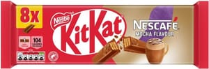 KitKat 2 Finger Mocha Flavour 8 X 20.7g £1.26/£1.13 S&s