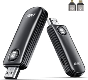 2026 Wireless TV Transmitter & HDMI Receiver, Dual-Band 5.8/2.4G