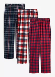 Pack of 3 Cotton Pyjama Bottoms