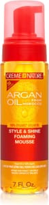 DEAL STACK - Creme of Nature Argan Oil Style & Shine Foaming Mousse - £4.93 S&S