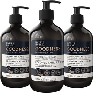 Baylis & Harding Goodness Natural Hand Wash 500ml 3 Pack - £7.70 S&S