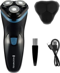 Remington R1 Men's Electric Shaver, Dry Shave, 30-Min Use