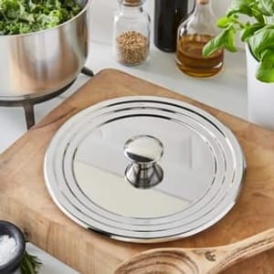 Essentials Stainless Steel 20cm Lid - Great Spare for All Similar Size Pans
