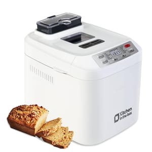 12-in-1 Bread Maker with Gluten-Free, Nut Dispenser, 2lb