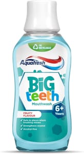 Aquafresh Mouthwash for Kids, Fruity Flavour, 300ml (£1.14/£1.02 S&S)