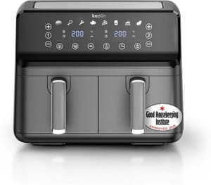 Keplin 9L Dual Zone Air Fryer, 8-in-1, 2700W, Family Size