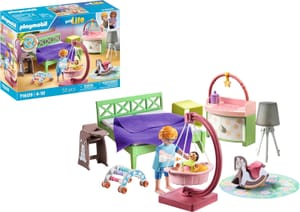 Playmobil 71609 myLife: Sleeping Room with Baby Corner, Two Figures