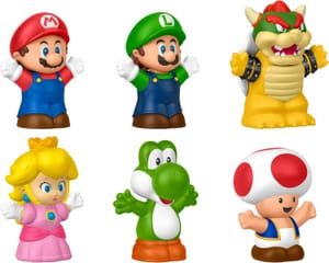 Fisher-Price Little People Mario 6-Piece Figure Set