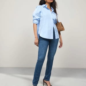 Mid Blue Lift Slim and Shape Jeans