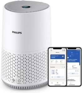 Philips Air Purifier 600 Series, HEPA, Covers 44m, White