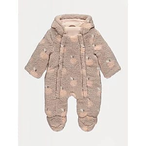 Mink Apple Borg Hooded Snowsuit