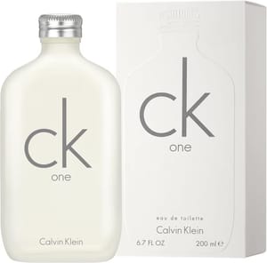 Calvin Klein CK One EDT, Citrus-Green Tea, Musk, 200ml (£24.37/£21.80 S&S)