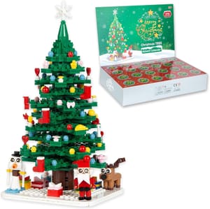 Advent Calendar 2026 Christmas Tree Building Toy Set