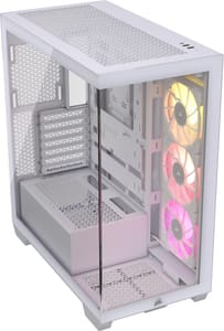 Corsair iCUE LINK 3500X RGB Tempered Glass ATX Case, White