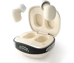 Mini Sleep Earbuds Bluetooth 5.4, Noise Cancelling, IPX7, LED Touch