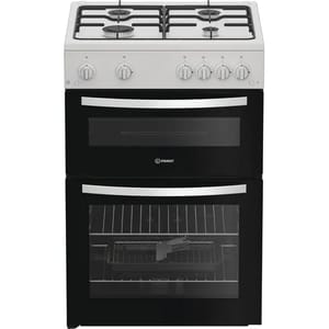 Indesit ITG6GW 60cm Wide Single Oven Gas Cooker - White - A+ Rated