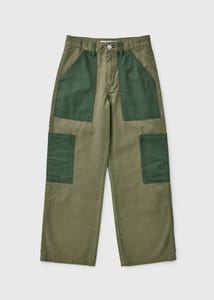 Girls Khaki Cargo Trousers (7-15yrs) 7 Yrs
