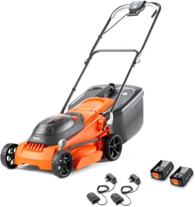 Flymo 36V EasiStore 380R Cordless Lawn Mower Kit with Batteries